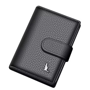 袋鼠卡包男士新款真皮大容量证件收纳包小巧卡片包银行卡夹卡套男