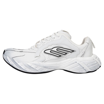 巴黎白色monday老爹鞋男女复古做旧增高休闲运动鞋情侣厚底跑步鞋