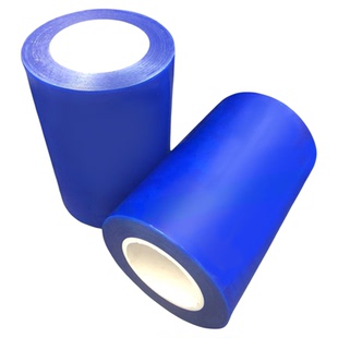 PE不锈钢蓝色透明保护膜胶带高中低粘膜铝板五金家具电器自粘蓝膜