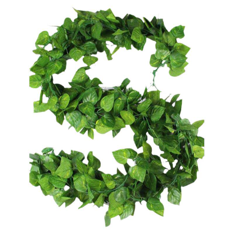 假花藤条绿叶仿真葡萄叶假树叶塑料藤蔓室内植物吊顶装饰树藤绿植