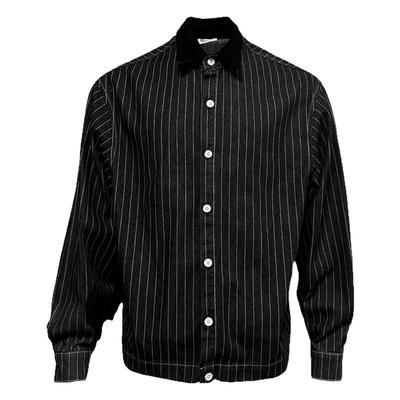 C.t秋季浆洗牛仔灯芯绒衬衣夹克