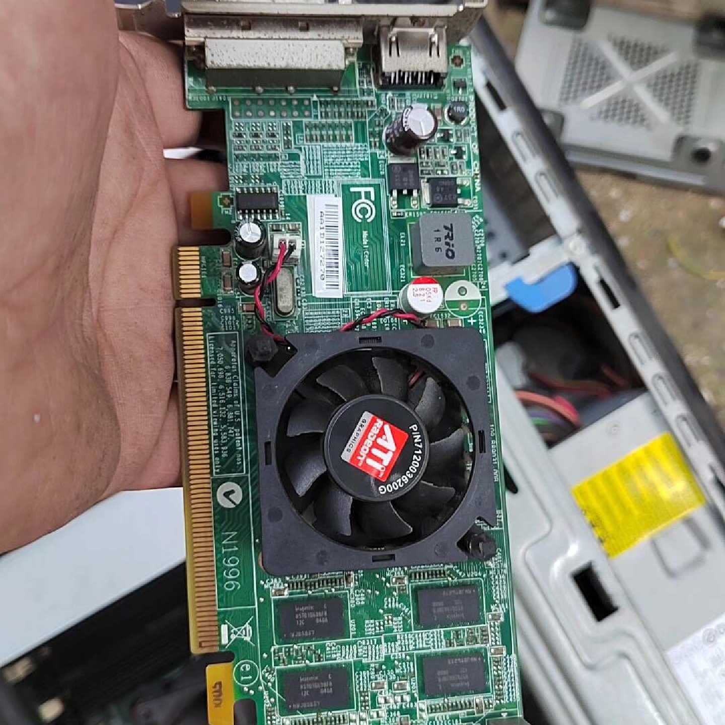 议价戴尔拆机HD5450 1G独立显卡，低功耗无外接供电，HDM维修