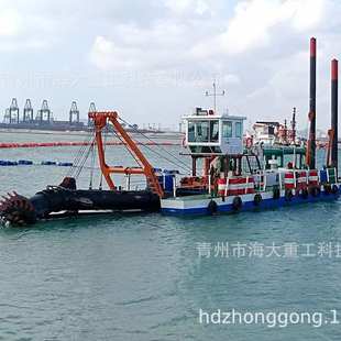 小型绞吸船 液压清淤船 尾矿库清淤船 采砂抽沙船 淤泥清理设备