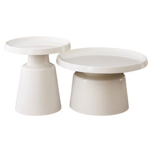 茶几客厅家用新款极简约创意阳台小茶桌户型沙发边几云朵圆形桌子