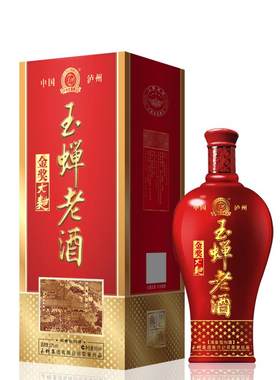 玉蝉老酒500ml浓香52度固态发酵