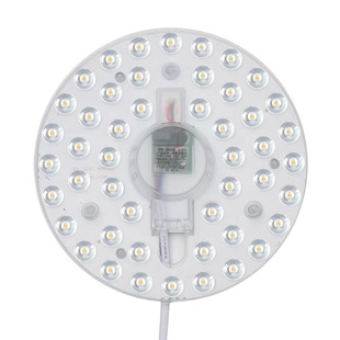 声光控楼道人体雷达感应灯吸顶led灯芯圆形替换灯盘声控方形节能