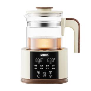 格丽思GREENIS煮茶壶养生纯钛喷淋蒸汽煮茶器家用多功能电热烧水