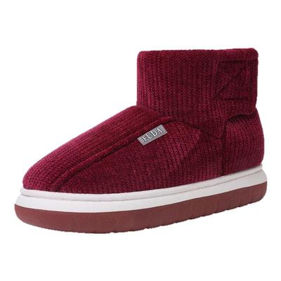 冬季加绒加厚保暖厚底男女棉鞋