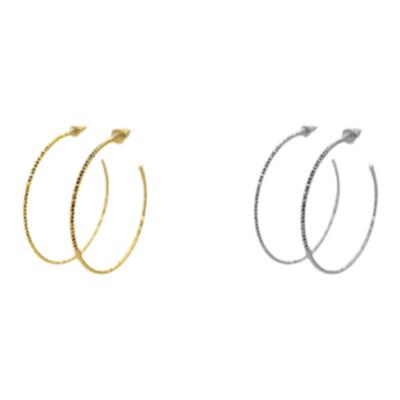 PAUSAANN多面闪光切面耳钉女