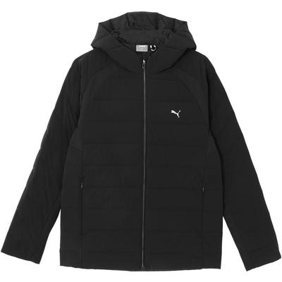 PUMA彪马男鹅绒连帽修身拉链外套