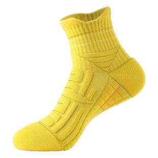 马拉松专业跑步袜子男款冬季加厚毛巾底男士运动专用篮球袜羽毛球