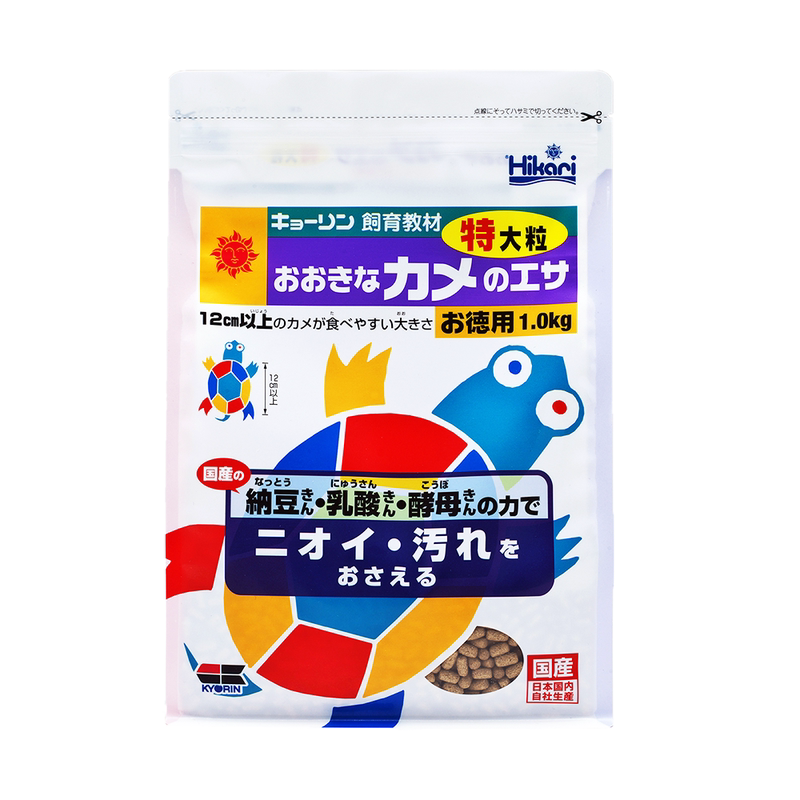 基础龟粮高够力上浮型三种有益菌
