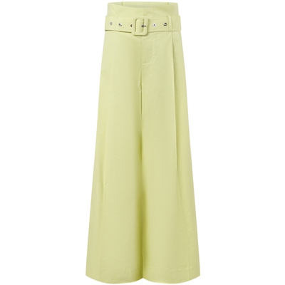 commemoi设计师简约高腰阔腿裤