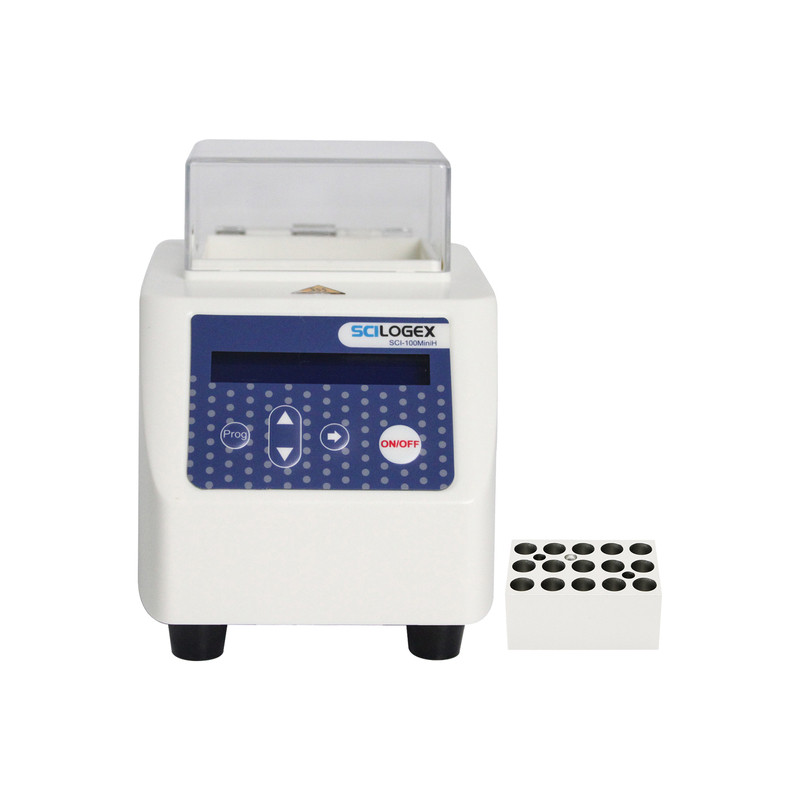 SCILOGEX赛洛捷克 加热款mini金属浴1.5mL控温精准过温保护实验器材迷你SCI-100MiniH