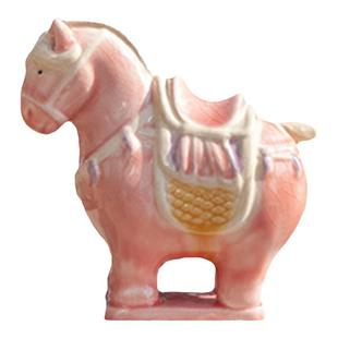 西安博物院文创纪念品马上有钱唐三彩马年吉祥物陶瓷摆件送礼礼物