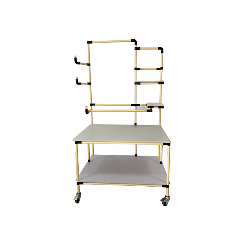 线棒工作台不锈钢作业台移动生产线精益管工作台防静电台