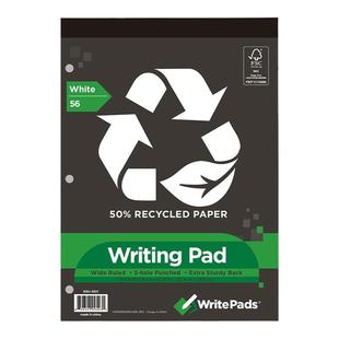 凯萨KAISA美式3孔拍纸本大号横线练习本薄脆本刷题纸三孔活页笔记本考研学习带孔上翻草稿纸方格本思维导图