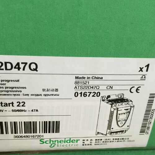 议价正品 施耐德 ATS22C25S6U 电动机软起动器 250A 132kW 110-60
