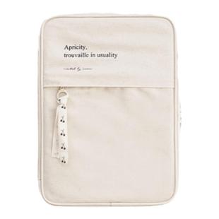 适用2022新款苹果iPadair5第九八七代平板内胆包ins风可爱Pro12.9寸简约键盘华为matepad11便携包小米5收纳包