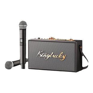 话筒音响一体麦克风家用K歌蓝牙音箱家庭ktv套装卡拉ok政府补贴0k
