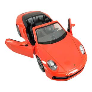 成真1:32合金保时捷911卡雷拉敞篷赛车跑车模型汽车儿童玩具生日