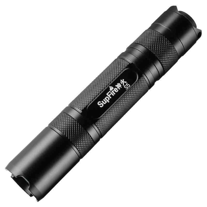 SupFire神火S5手电筒强光超亮小便携远射led充电户外家用超长续航