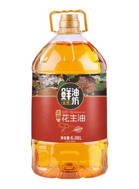 金胜鲜油坊花生油6.08L