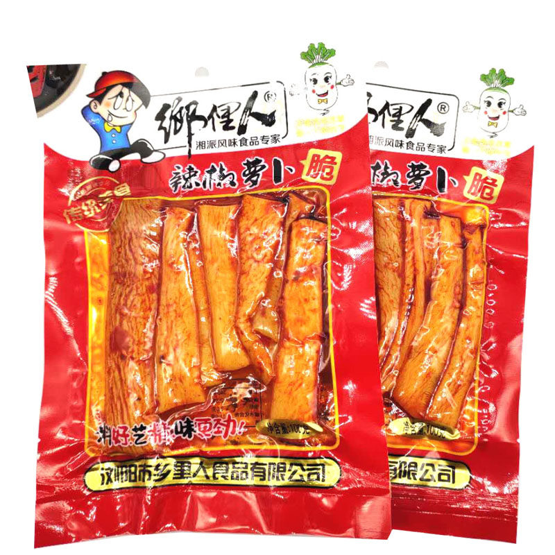 脆辣湖南大袋乡里人下饭菜零食