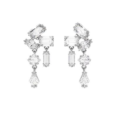 【自营】Swarovski/施华洛世奇水滴形镶嵌装饰女士耳环5665825