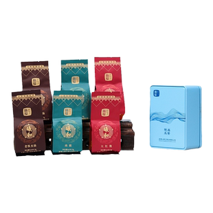 曦瓜曦和大红袍肉桂老枞水仙茶叶单泡组合装48g 武夷山茶武夷岩茶