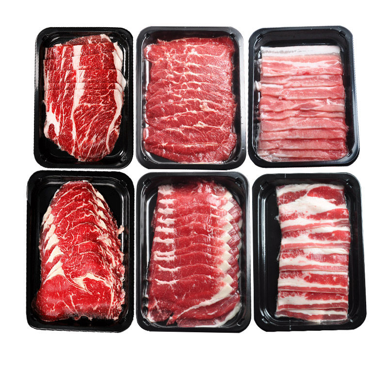 西捷烤肉食材套餐露营雪花牛肉片