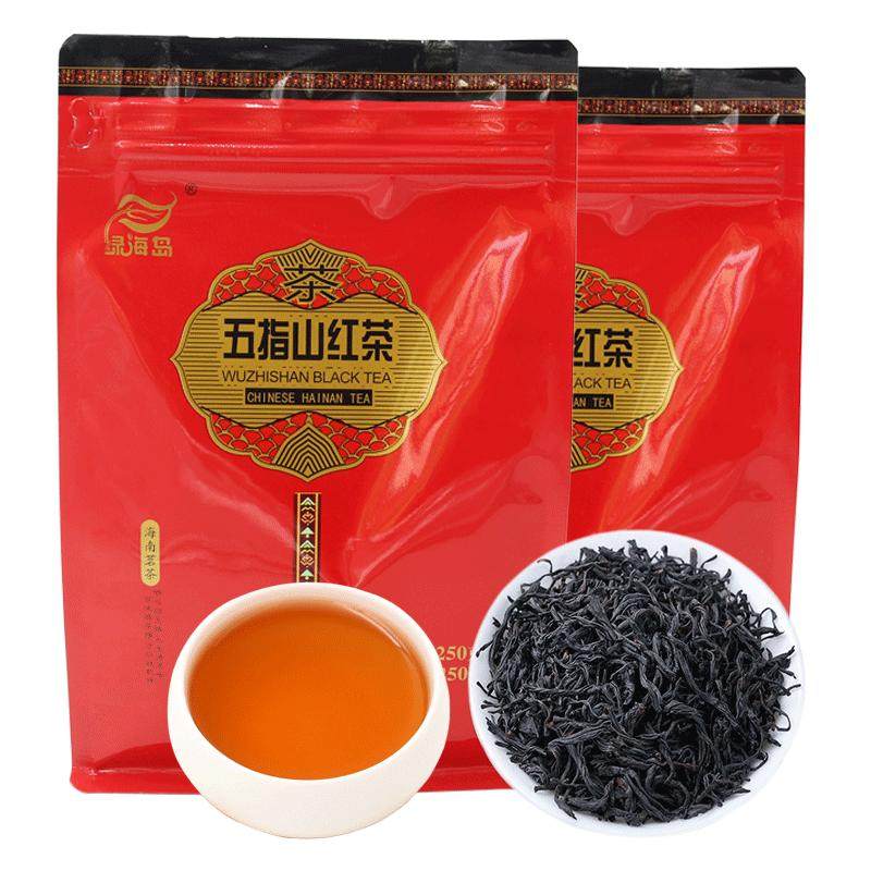海南特产五指山红茶白沙红茶20特色产区红茶
