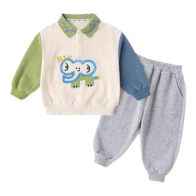 嘟嘟家男童女童套装卫衣裤子