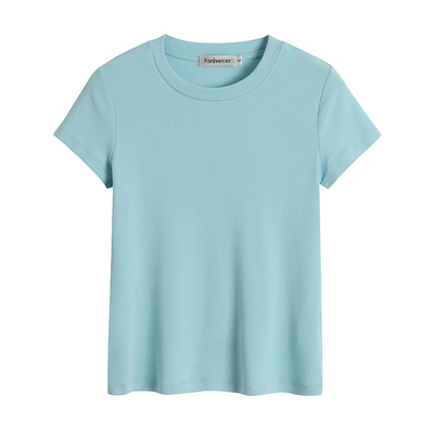 新款修身t恤短袖气质上衣