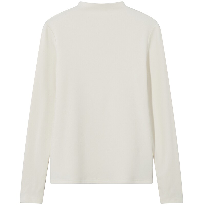 25年冬季新款女士绒感舒适长T