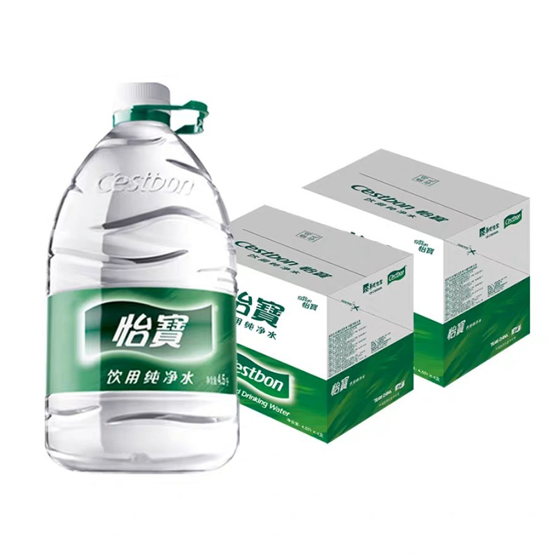 怡宝饮用水纯净水6L*3桶大包饮用纯净水