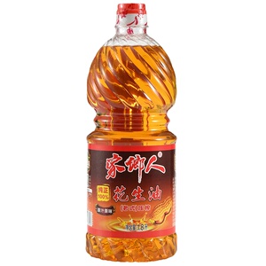 家乡人纯花生油1.8升家用食用油