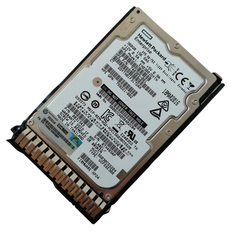 HP 759546-001 EH0300JDYTH 12Gb 15K 300G DL380G9 2.5寸SAS硬盘