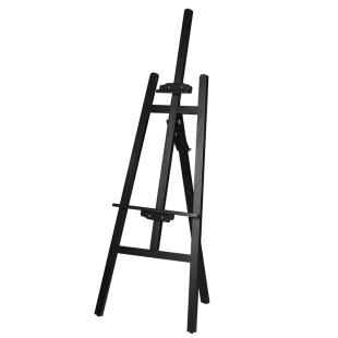 左绘画架美术生专用画板黑白色1.5油画木制展示广告儿童海报架支架式绘画写生多功能初学者画架子彩色红色粉