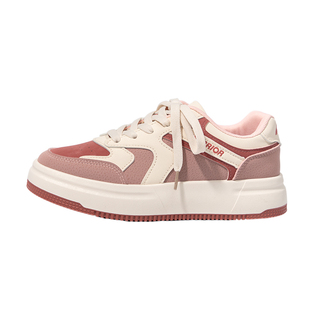 回力草莓熊小白鞋女鞋2025春季新款北卡蓝运动鞋ins 潮百搭厚板鞋