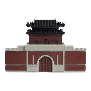 钰书房假山盆景微景观造景装饰南天门摆件泰山山门古建筑模型微拍