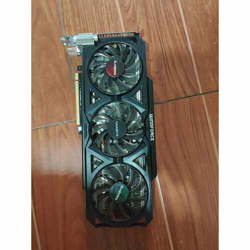 技嘉GTX760 2G显卡，68供电，功能正常显卡。