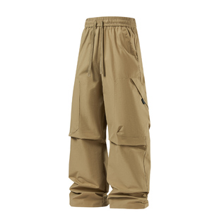 摩安迪2026新款裤男工装风户外运动伞兵山系直筒宽松百搭休闲长裤