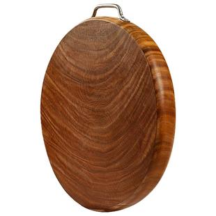 江南太太铁木砧板菜板实木家用粘板厨房圆切菜板案板抗菌蚬木刀板