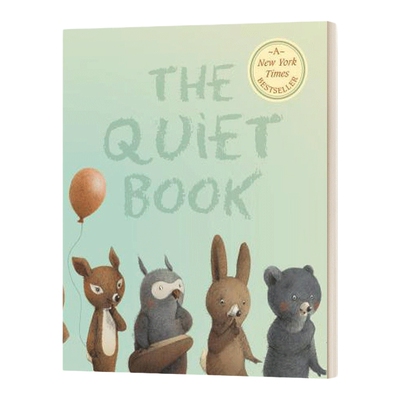 英文原版 The Quiet Book 安静的书 睡前故事书 绘本 英文版 进口英语原版书籍儿童全英语书