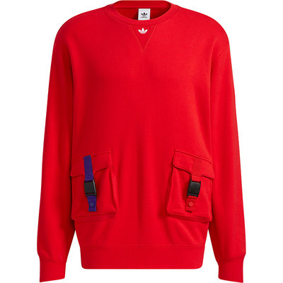 Adidas/阿迪达斯正品三叶草男子当季CNY休闲卫衣运动上衣 GR0219