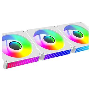 丛林豹星际积木S1 机箱风扇拼接ARGB同步拾音灯条12cm台式机电脑