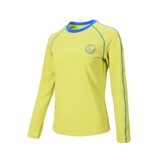 徒步速干衣长袖t恤女春秋透气修身新款拼色跑步衫户外登山运动服