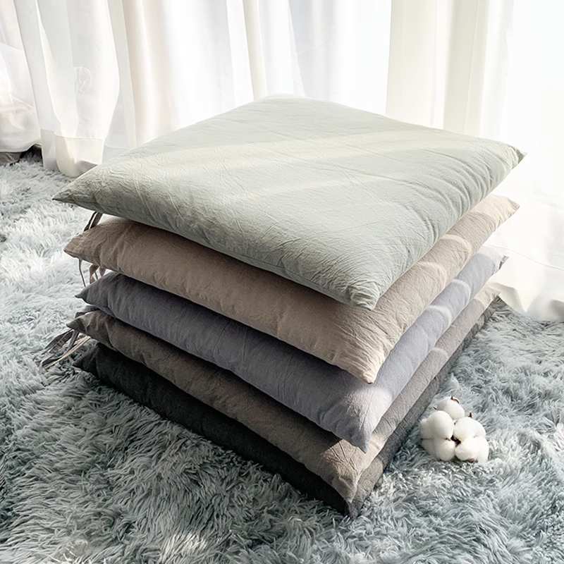 棉花坐垫家用餐椅垫超软纯棉填充办公室久坐屁垫学生教室凳子垫子