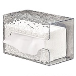 轻奢洗脸巾收纳盒纸巾盒壁挂式厨房卫生间厕所浴室倒挂抽纸盒透明